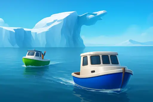 מירוץ סירות תלת מימד - 3D Boat Race