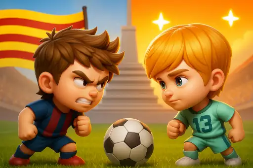 בארסה נגד ביבר - Barca vs Bieber