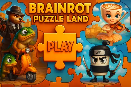 ארץ הפאזלים של בריינרוט - Brainrot Puzzle Land Z