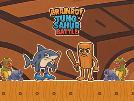 קרב טונג סאהור - Brainrot Tung Sahur Battle