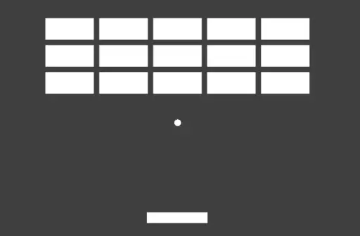 שבירת לבנים שחור לבן - Brick Breaker Black and White