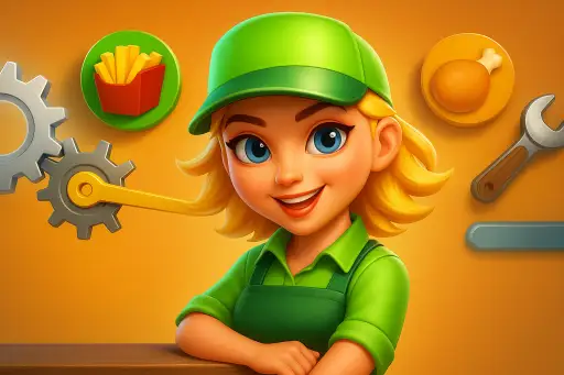 לחץ בורגר - Burger Rush