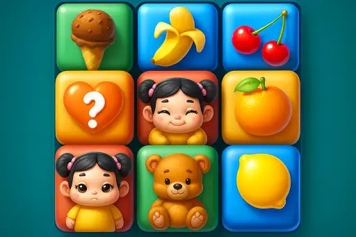 התאמת קוביות לילדים - Cube Matching for Kids