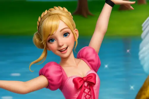 מלבישים רקדנית - Dress Up Dancer