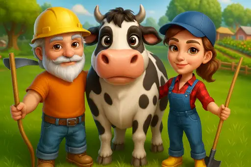 שיגעון בחווה - Farm Frenzy