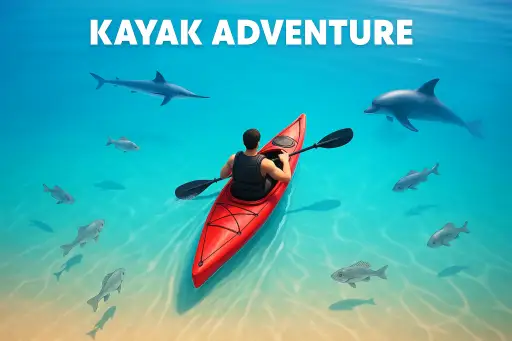 האתגר דייג ושחיה - Fishing and Swimming Challenge