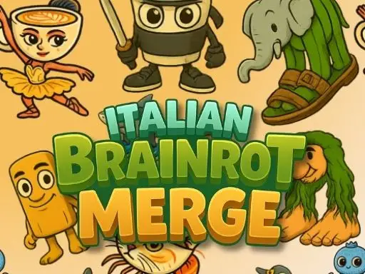 מיזוג מוח איטלקי - Italian Brainrot Merge