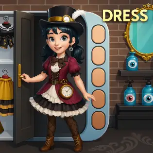 קידו גותיק סטימפאנק - Kiddo Gothic Steampunk