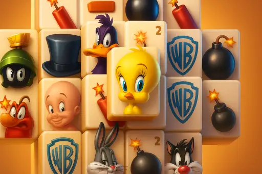 לוניטונס מהגונג - Looney Tunes Mahjong