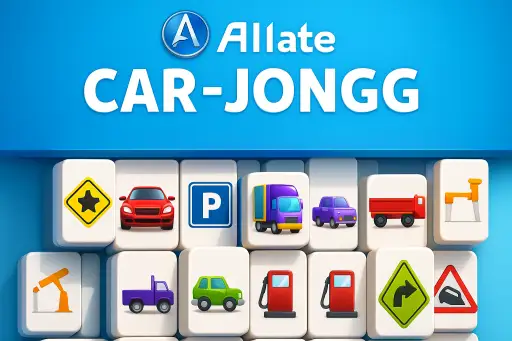 מהגונג מכוניות - Mahjong Cars