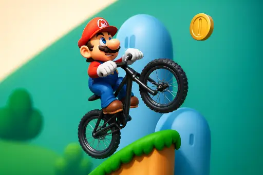 מריו אופנים - Mario Bikes