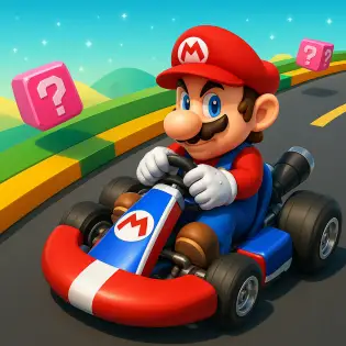 מריו מכונית - Mario Kart
