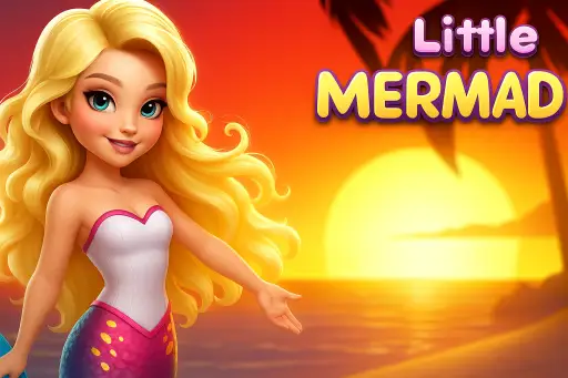 הלבשת בת הים - Mermaid Dress Up