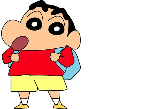 אדון שינצאן מוצא פתרון קריון קרית ביאליק - Mr Shinchan Crayon Solving