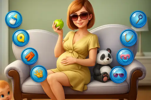 נינה בהריון - Nina's Pregnancy