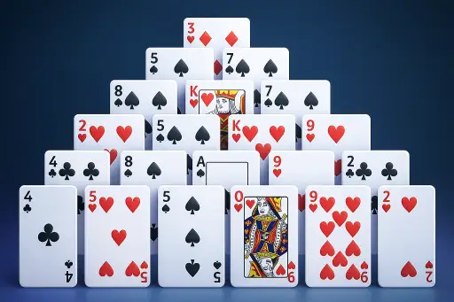 סוליטר פירמידה - Pyramid Solitaire