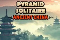 פסיפס הפירמידה בסין העתיקה - Pyramid Solitaire - Ancient China
