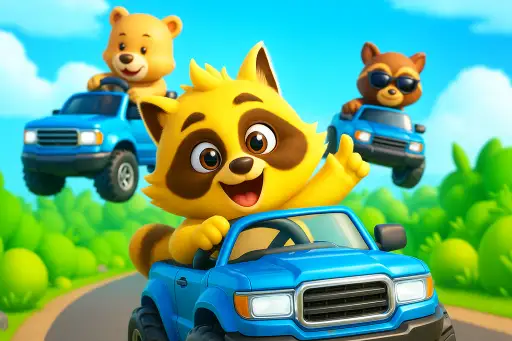 מירוץ רקון - Raccoon Race