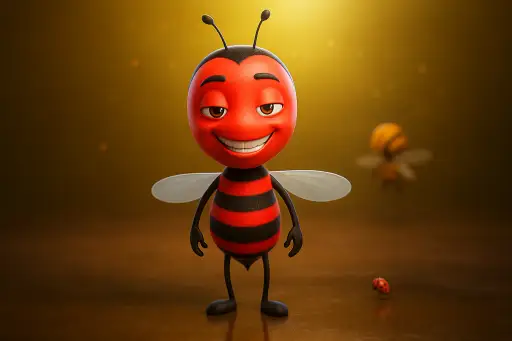 דבורה אדומה - Red Bee