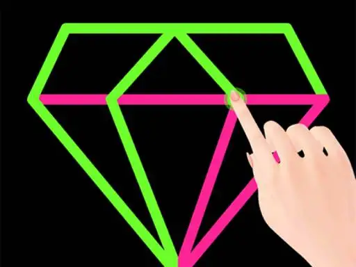 קו אחד ודי! - Single Line Drawing Puzzle