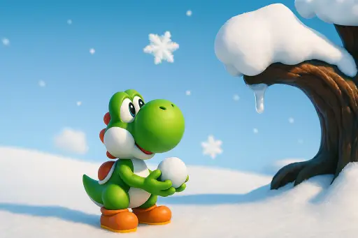 מפלצת שלג - Snow Monster