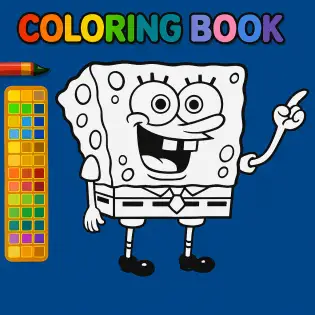 בוב ספוג צביעה - SpongeBob Coloring