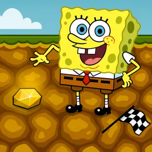 בוב ספוג אוהב זהב - SpongeBob Loves Gold