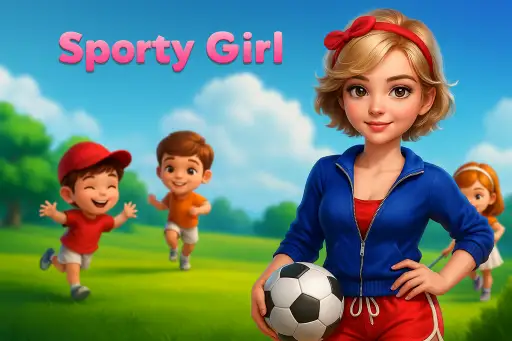 ילדה ספורטיבית - Sporty Girl