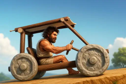 מירוץ תקופת האבן - Stone Age Racing