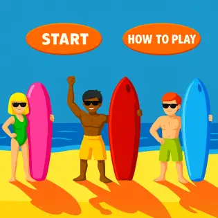 גלישת גלים - Surfing Game