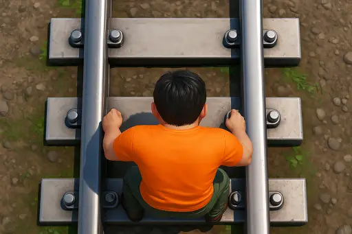 התאבדות ברכבת - Train Suicide