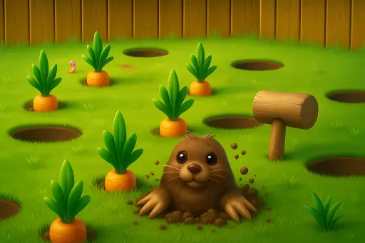 הכה בחפרפרת - Whack a Mole