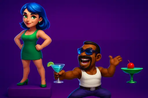 אישה בין שיכורים - Woman Among Drunks